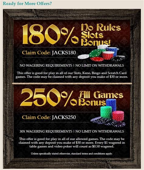 captain jack no deposit bonus codes